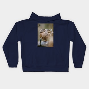 Power Nap Duck Photograph Kids Hoodie